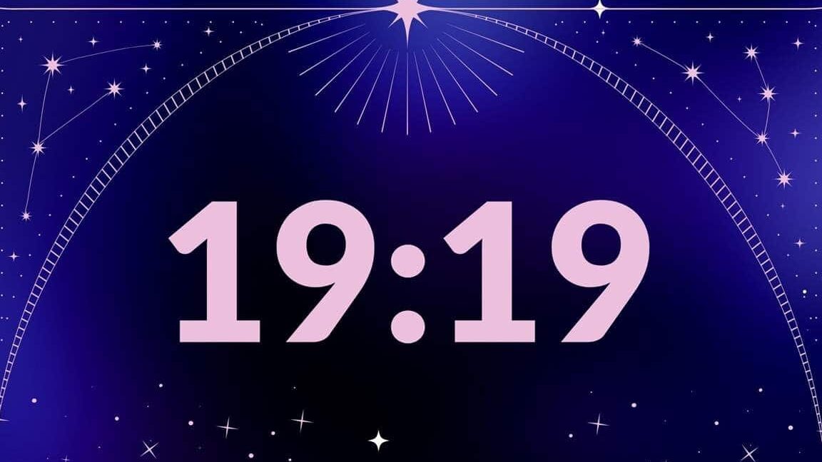 que signifie voir régulièrement 19h19 sur votre horloge ?
