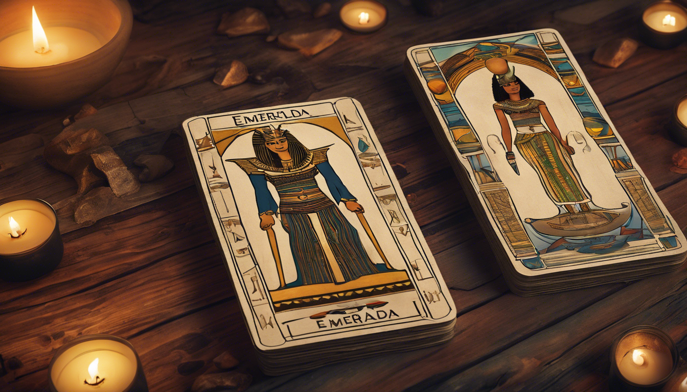 plongez dans l'univers mystique du tarot égyptien d'esmeralda. explorez les secrets anciens, les symboles puissants et laissez-vous guider par les sages enseignements de cette pratique ésotérique fascinante.