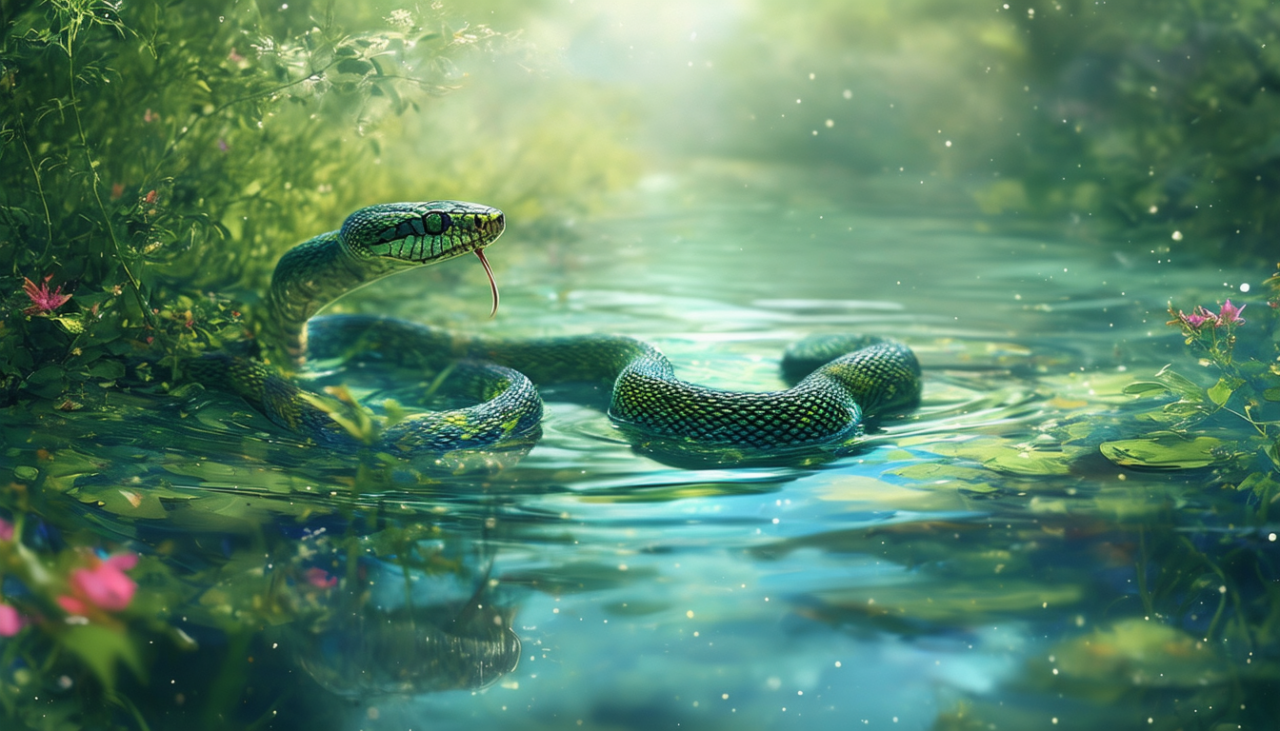 découvrez les significations fascinantes et les interprétations des rêves de serpents dans l'eau. plongez dans l'univers symbolique des serpents aquatiques et explorez ce que ces rêves révèlent sur votre subconscient et vos émotions.
