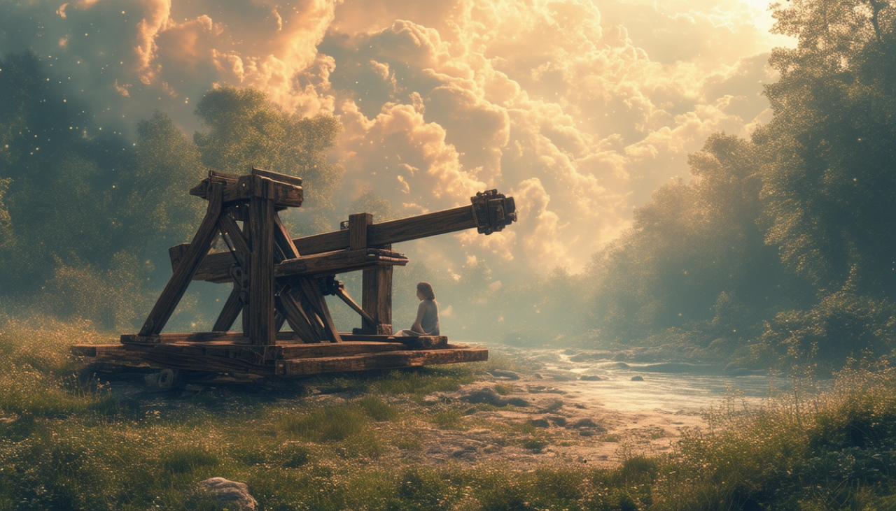 découvrez les significations et les interprétations fascinantes du rêve de catapulte. ce guide vous plonge dans l'univers symbolique de ce mécanisme puissant, explorant comment il peut refléter vos aspirations, vos défis et vos émotions. rêver de catapulte peut révéler des aspects cachés de votre vie et vous aider à mieux comprendre vos rêves.